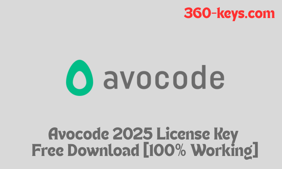 Avocode 2025 License Key & Activation Key Free Download [100% Working]