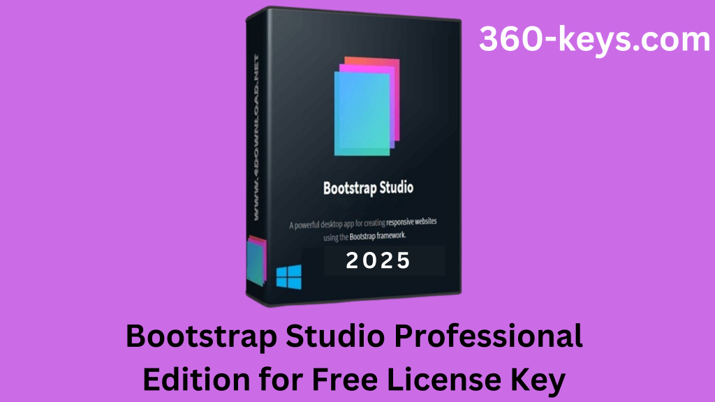Bootstrap Studio v7.1.2 Professional Edition for Win With Free  License Key [Updated]