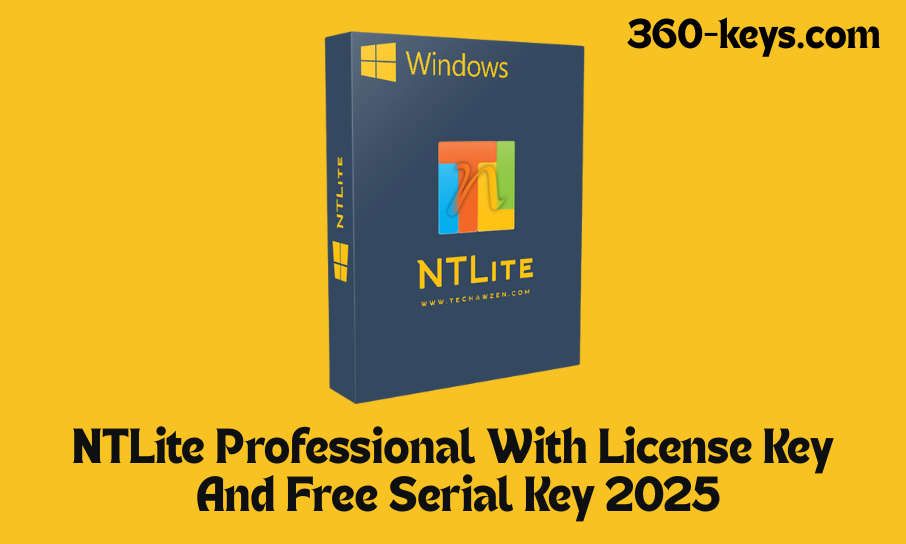 NTLite Professional With License Key And Free Serial Key 2025